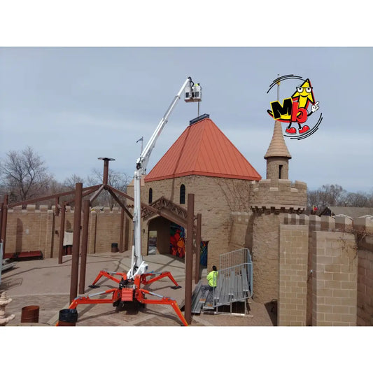 Araña EasyLift RA26 con brazo articulado para espacios complejos