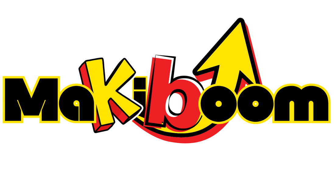 Makiboom logo con escrita completa 