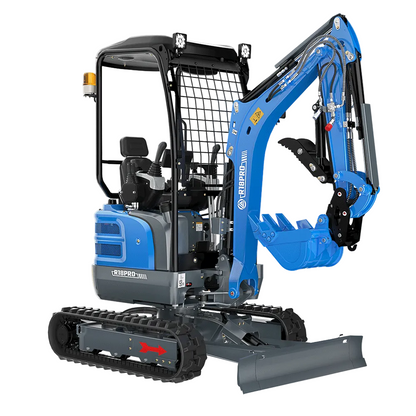 Miniexcavadora RIPPA R18 con motor Kubota D902