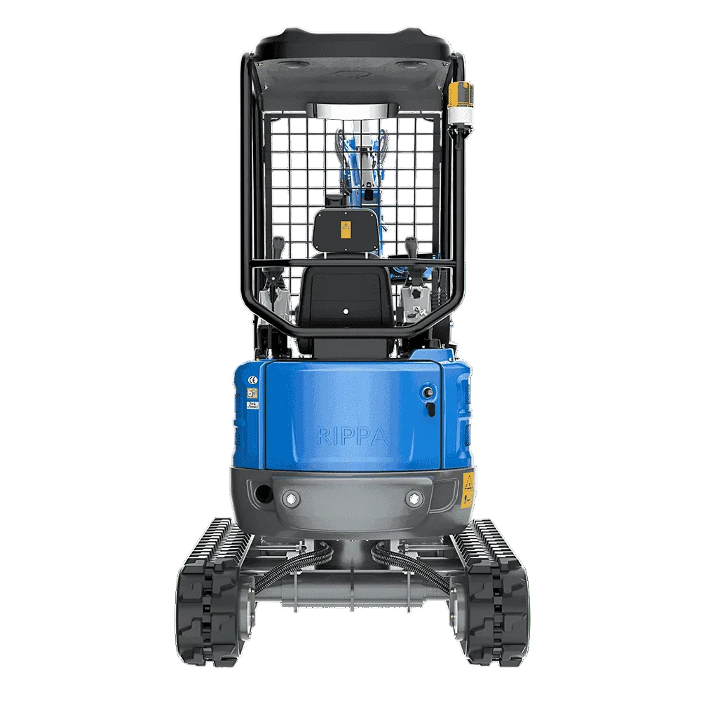 Mini excavadora RIPPA R18 con motor Kubota D902