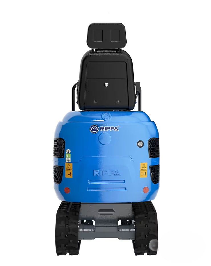 Mini excavadora RIPPA R06 equipada con motor Kubota Z482