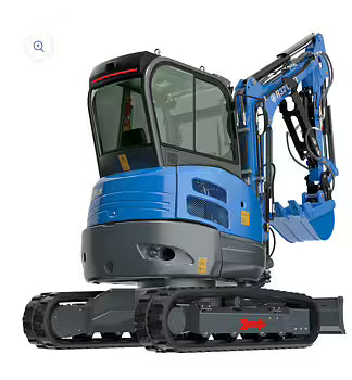 Miniexcavadora RIPPA R32 PRO trabajando