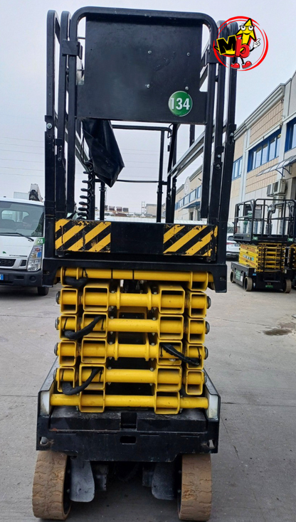Detalle de estructura y barandillas de seguridad de la Airo X12 2017