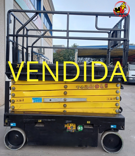 Plataforma elevadora tipo tijera Airo X14 EW 2018 con baja altura plegada