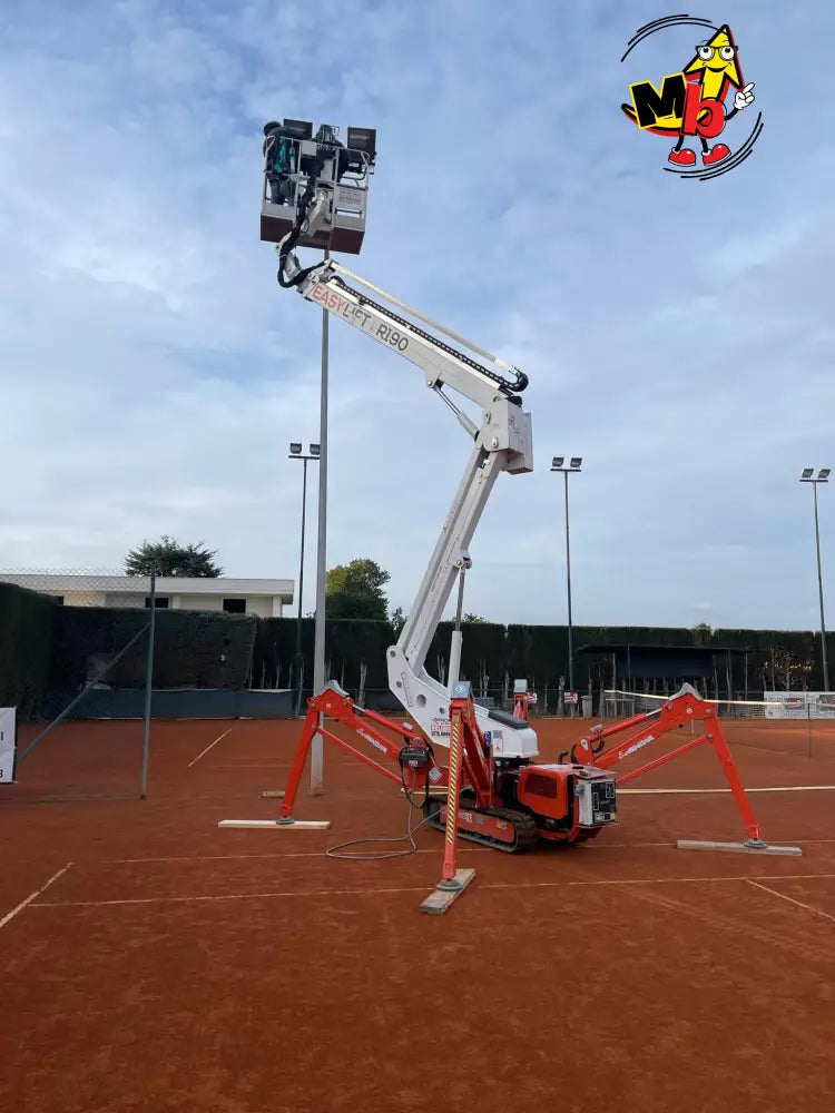 Plataforma elevadora Easy Lift R190 cesta operador y controles