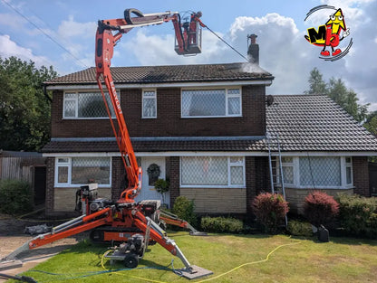 Araña EasyLift R180 con brazo telescópico extendido