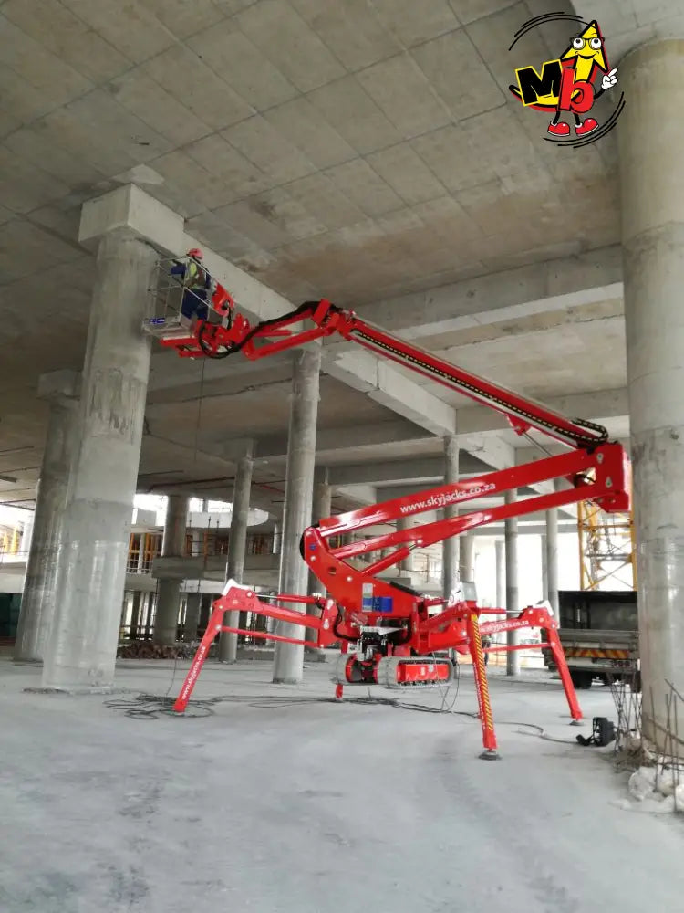 Araña EasyLift R210 con brazo articulado para grandes alturas