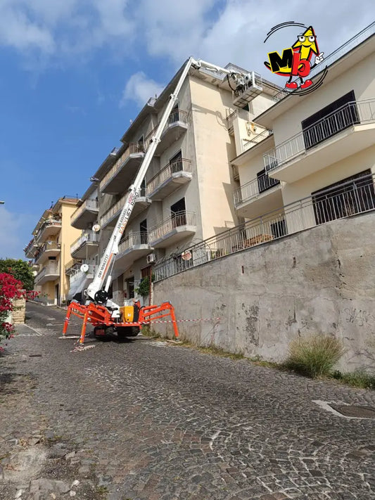 Araña EasyLift R260 profesional con brazo telescópico extendido