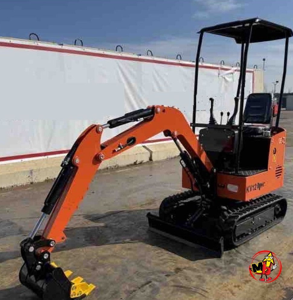 Miniexcavadora JPC KV12 en excelente estado