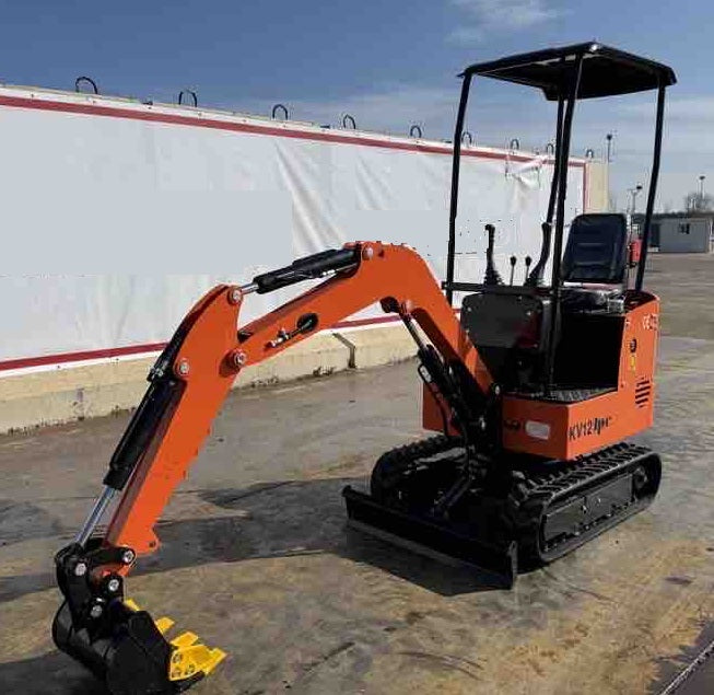 Miniexcavadora JPC KV12 en excelente estado