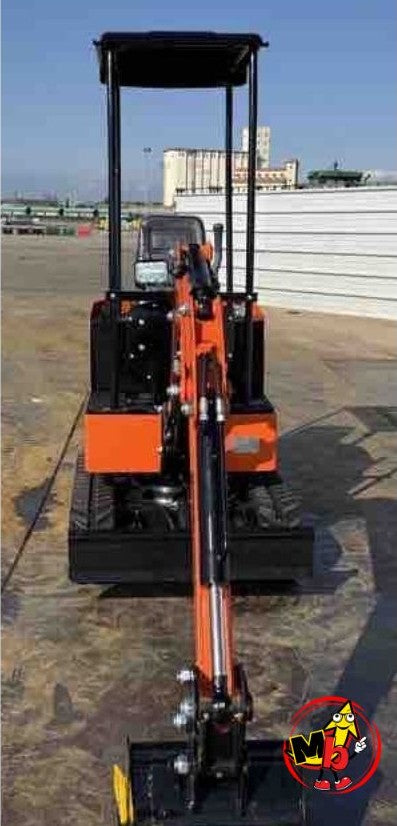 Excavadora de 1 tonelada JPC KV12 lista para trabajar