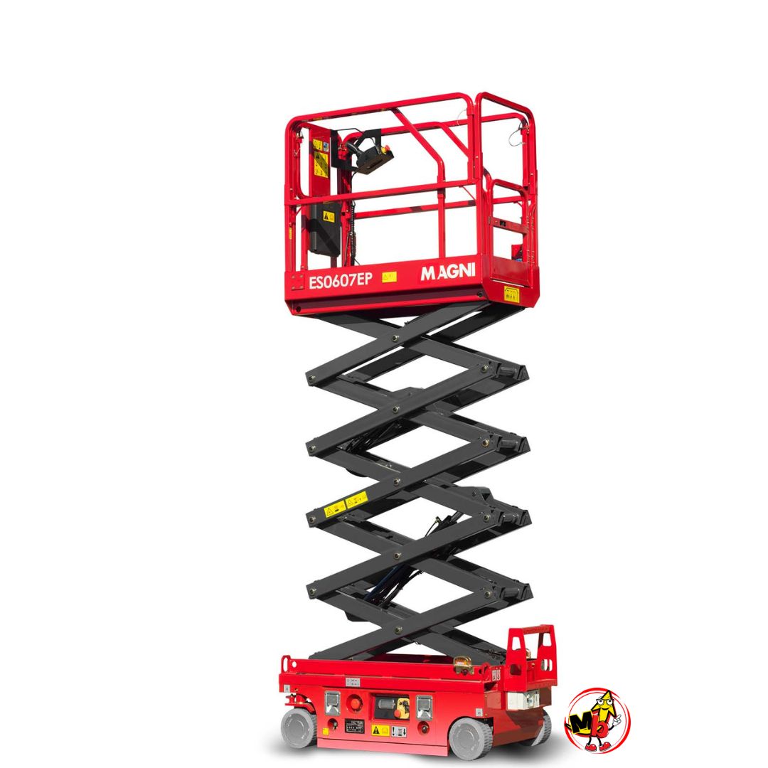 Plataforma de tijera MAGNI ES0607EP vista frontal