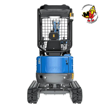 Mini excavadora RIPPA R18 con motor Kubota D902