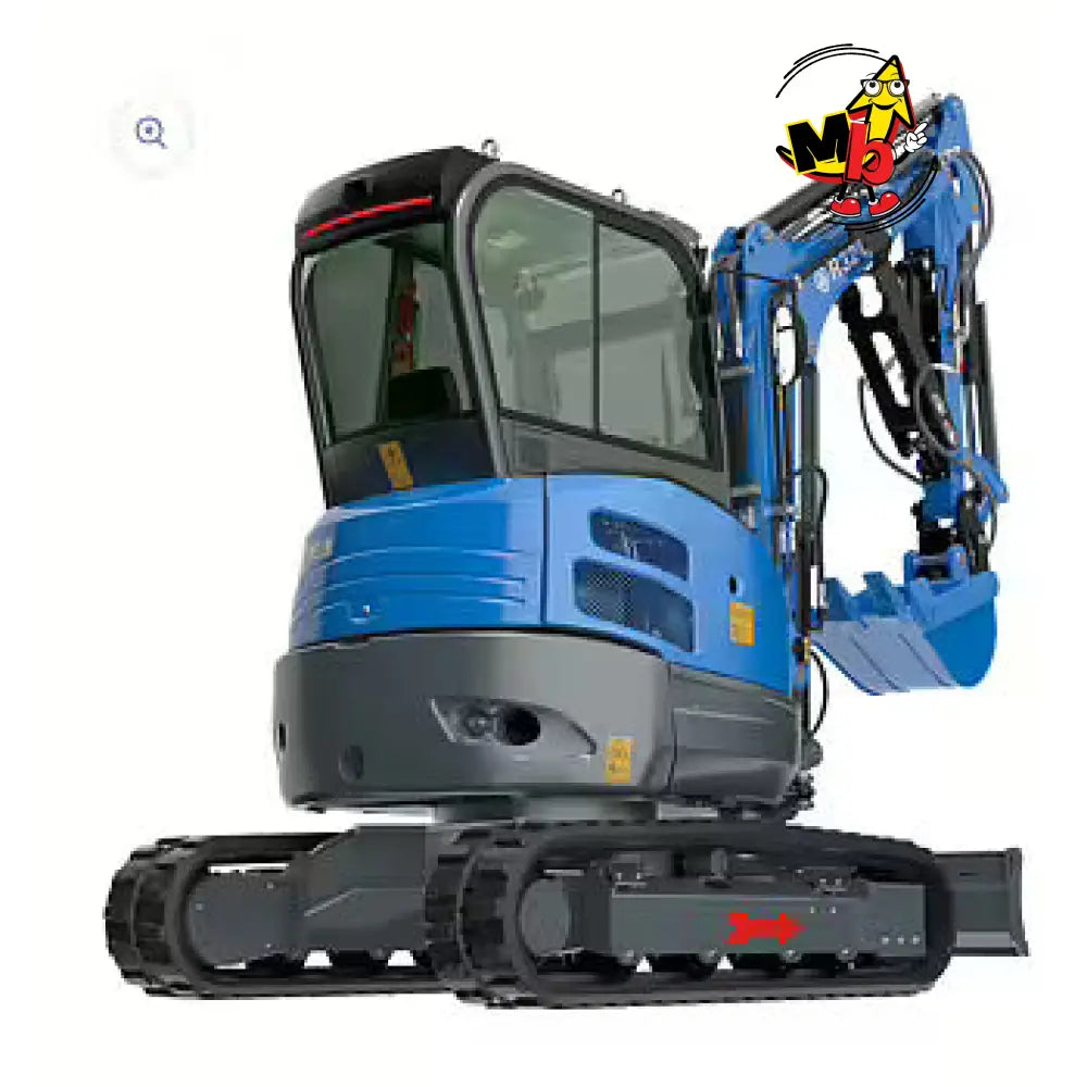 Miniexcavadora RIPPA R32 PRO trabajando