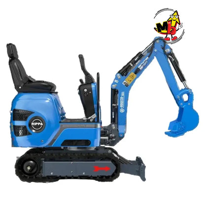 Mini excavadora RIPPA R06 equipada con motor Kubota Z482