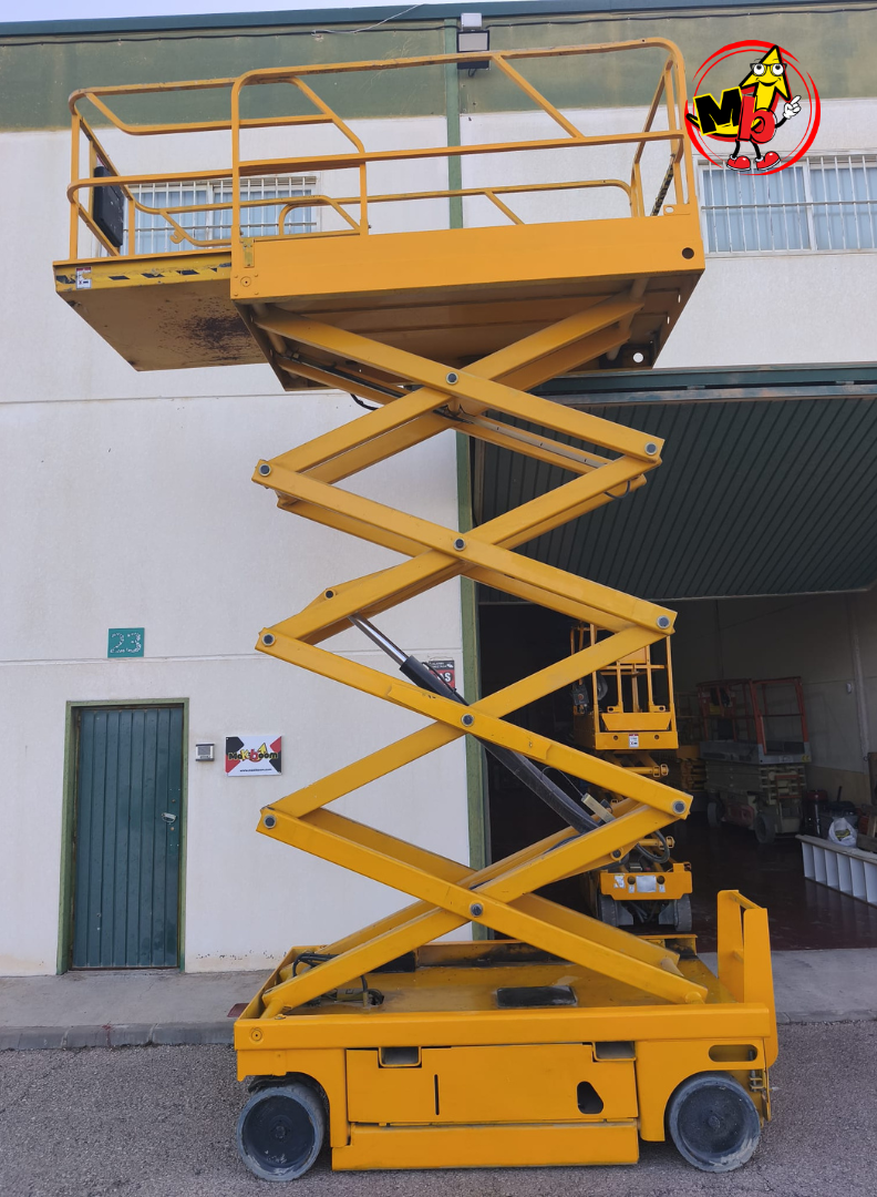 Máquina elevadora Optimum 8 lista para trabajar