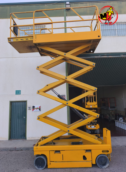 Máquina elevadora Optimum 8 lista para trabajar