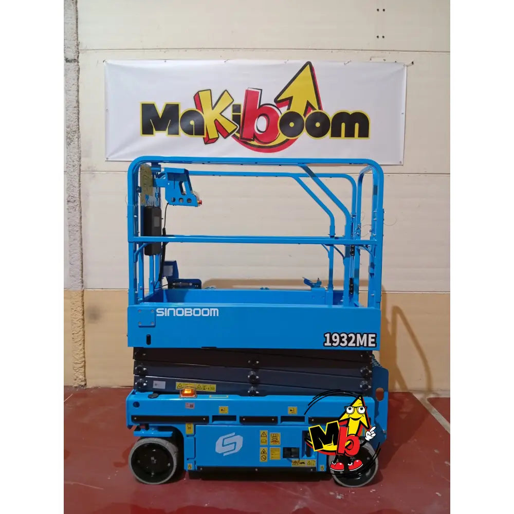 Plataforma de tijera eléctrica Sinoboom 1932ME – Compacta y eficiente