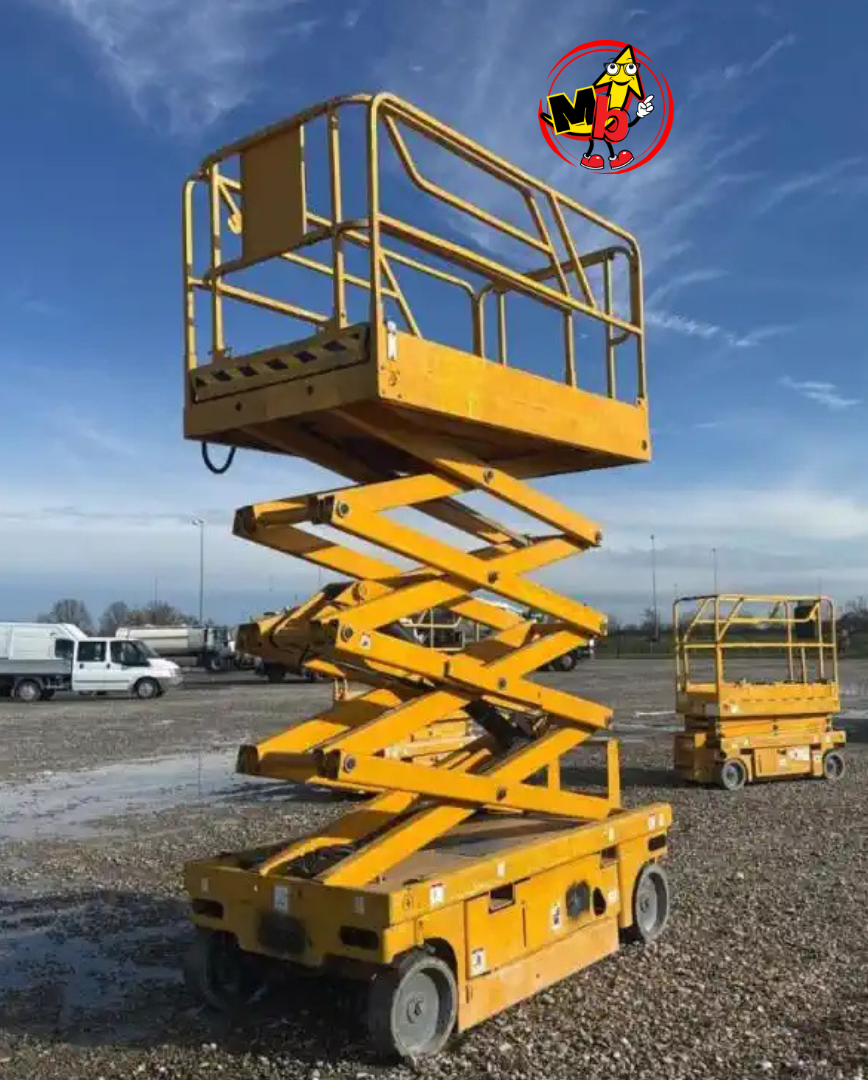 Plataforma elevadora tijera eléctrica Haulotte Compact 10 para trabajos en altura