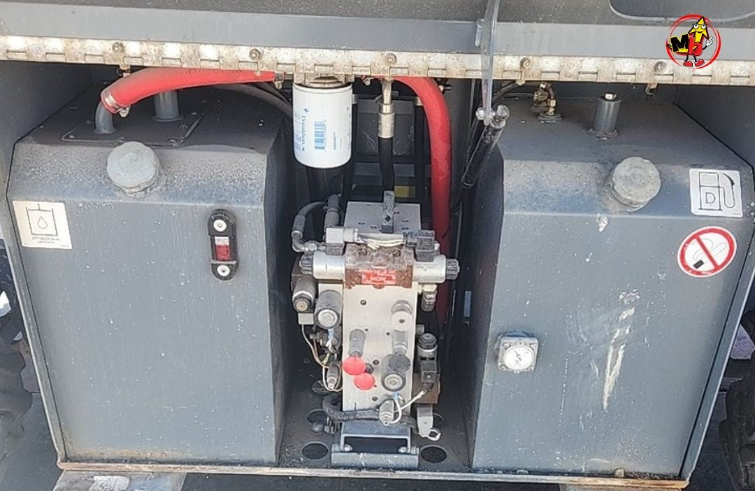 Motor diésel de la plataforma SkyJack SJ6832RT